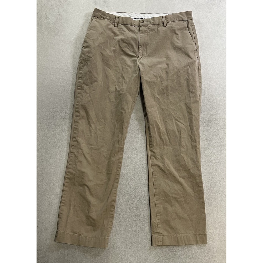 Polo Ralph Lauren Chino Pants Mens 36x30 Beige Khaki Classic Fit Preppy Casual